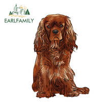 EARLFAMILY 13cm x 9cm For Spaniel Dog Fine Decal Car Door Protector Stickers Graffiti Sticker Creative Scratch-Proof Decoration 2024 - buy cheap