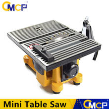 Mini serra de mesa multifuncional, 110v/220v, pequena serra para corte de madeira, cobre, alumínio, 4 polegadas 2024 - compre barato