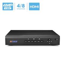 Besder-gravador de vídeo em rede de segurança, 4k, h.265, cftv, nvr, 4 canais, 5mp, 8 canais, 4mp, nvr, para câmera ip h.265/264 2024 - compre barato