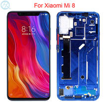 Pantalla LCD AMOLED Original para Xiaomi Mi 8, montaje de digitalizador con pantalla táctil de 6,21 pulgadas, con Marco, de repuesto 2024 - compra barato