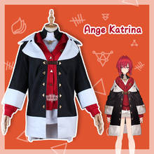 Anime Vtuber Ange Katrina Cosplay Costumes Rainbow Club Member Fashion Uniform Suit Female Role Play Clothing Custom-Make Any 2024 - buy cheap