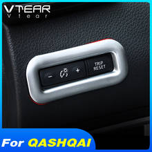 Vtear for Nissan Qashqai J11 dualis 2 X-trail headlight switch cover trim sticker interior ABS car-styling accessories part 2019 2024 - buy cheap