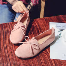 2021 New Spring & Summer Woman bowknot Single Shoes Fashion Comfortable non-slip flat shoes Female Soft face Casual Shoes 35-40 2024 - buy cheap