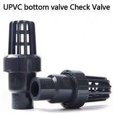 UPVC водяной фильтр Водяной насос на входе воды фильтр ПВХ обратный клапан с фильтром аквариумные фитинги 1 шт. 2024 - купить недорого