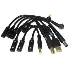 1 шт., кабель-преобразователь USB Type-C «Мама» в «папа» постоянного тока для зарядного устройства ноутбука 2024 - купить недорого
