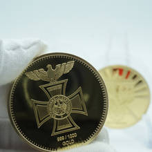 1872 alemão águia cruz reichsbank 999/1000 ouro direktorium metal eagle moedas 2024 - compre barato
