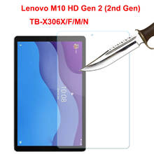 Закаленное стекло для Lenovo Tab M10, HD Gen 2 (2-е поколение), TB-X306F TB-X306X TB-X306M TB-X306N, 10,1 '', Защитное стекло для экрана 2024 - купить недорого