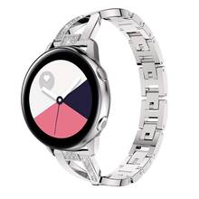 Ремешок для часов Samsung Galaxy Watch 46 мм 42 мм, металлический браслет из нержавеющей стали для Samsung Gear S3, 22 мм 20 мм 2024 - купить недорого