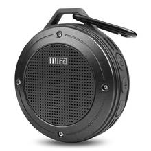 Уличная Беспроводная Bluetooth стереоколонка MIFA F10, портативный динамик со встроенным микрофоном, ударопрочность IPX6, водонепроницаемая колонка... 2024 - купить недорого