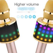 D18 Professional Bluetooth Wireless Microphone Karaoke Speaker KTV Music Player Singing Recorder Handheld Microphone 2024 - buy cheap