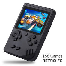 168 игр Мини Портативная Ретро видео консоль портативная игра Advance Players Boy 8 бит встроенный Gameboy 3,0 дюймов цветной ЖК-экран 2024 - купить недорого