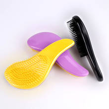 Magic Handle Comb  Massage Hair Brush Tangle Detangle Shower Massage Hairbrush Salon Hair Beauty Styling Tools 2024 - buy cheap