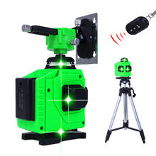 3D 4D 12/16 Lines Laser Level Self-Leveling 360° Rotating Vertical & Horizontal Lasers Green Lines High Precision Laser Level 2024 - buy cheap