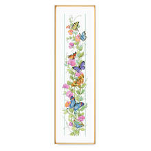 Fishxx Cross Sets For Embroidery Stitch Vertical Butterfly Patterns Flower Counted Cross-stitch Kits On Needlework 2024 - buy cheap