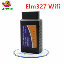 Herramienta de diagnóstico de coche diésel ELM327 OBD2 WIFI V1.5, escáner de código, compatible con Android/iOS, PIC18F25K80 ELM 327 2024 - compra barato