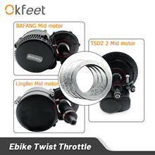 Okfeet Spacer 4 Pieces 9.6mm Ebike Conversion Parts For Bafang BBS01 BBSHD TSDZ 2 Lingbei Mid Motor Bottom Bracket Fitting 2024 - buy cheap