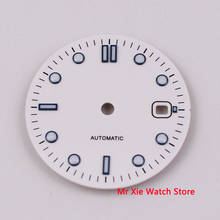 31mm sterile white watch Dial eta 2836/2824 2813/3804 Miyota 8215 821A 82 Series movement 2024 - buy cheap