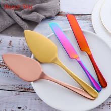 2 Pcs Stainless Steel Serrated Edge Cake Server Blade Cutter with Cake Knife Pizza Cake Shovel Kitchen Baking Pastry Spatulas 2024 - buy cheap