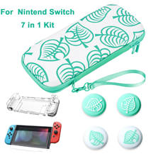 Новый чехол для Nintendo Switch, сумка для хранения животных, защитный жесткий чехол, ударопрочный чехол для мобильного консоли, 7 в 1, аксессуары 2024 - купить недорого