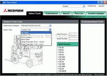 ForkLift Trucks 2021 (MCFE) For Mitsubishi Spare Part Catalogue 2024 - buy cheap