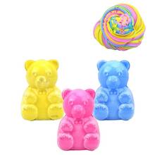 New Bear Shaped Cotton Mud  Kit Children's Educational Toy Plasticine Kids DIY Decompression Toy Gift 2024 - buy cheap