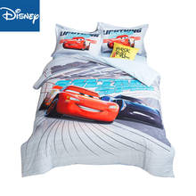 Comforter bedding sets full size quilt covers twin bed spreads fitted sheet 4/5pcs Lightning McQueen Cars children birthday gift 2024 - buy cheap