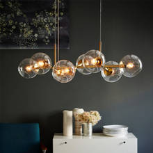 Creative Art Diy Glass Modern Pendant Lamp Chandelier For Loft Scandinavian hanging lamp 2024 - buy cheap
