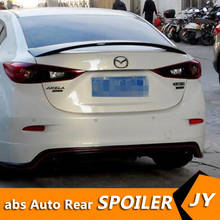 For MAZDA Axela Spoiler 2014-2017 MAZDA Axela spoiler High Quality ABS Material Car Rear Wing Primer Color Rear Spoiler 2024 - buy cheap