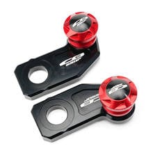 With LOGO CB 650F/ CBR 650F For Honda CB650F/CBR650F 2014-2018 Motorcycle Chain Adjustment Bracket Block Swingarm Spools slider 2024 - buy cheap