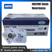 100pc FOR SEIZAIKEN 100% Original 395 SR927SW 399 SR927W LR927 AG7 1.55V Watch Battery Button Coin Cell MADE IN JAPAN 2024 - buy cheap