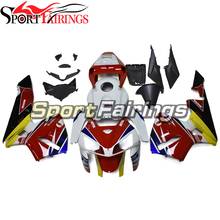 Kit completo de carenado para motocicleta, cubierta de plástico ABS de inyección, rojo, amarillo y blanco, para Honda CBR600RR F5 2005 2006 CBR 600RR 05 06 2024 - compra barato