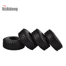 4Pcs 120mm 1.9 Inch Rubber Rocks Tyres / Wheel Tires for Axial SCX10 90047 D110 TF2 Traxxas TRX4 1:10 RC Rock Crawler 2024 - buy cheap