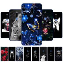 Para meizu x8 caso silicone macio tpu capa do telefone caso pintura funda para meizu x 8 meizux8 claro coque pára-choques 2024 - compre barato