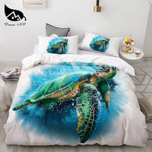 Juego de cama moderno de animales, funda de almohada doble con diseño de delfín de mar, Textiles para el hogar, edredón, 3 uds. 2024 - compra barato
