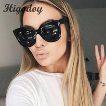 Higodoy Cat Eye Sunglasses Women Mens Retro High Quality Fashion Women Sunglasses Plastic Ladies Sunglasses Brand Designer Gafas 2024 - buy cheap