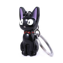 LLavero de gato negro de RJ Kiki, accesorio de regalo, bolsa de coche, Anime, Hayao Miyazaki 2024 - compra barato
