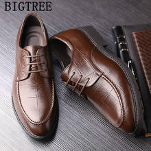 Sapatos de couro de oxford sapatos de couro para homem italiano coiffeur sapatos de escritório clássico zapatos oxford hombre buty 2024 - compre barato