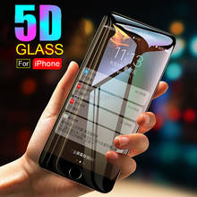 5d curvado capa completa caso protetor de tela para iphone 13 13 pro max 6s 7 8 plus x xs max xr 11 pro max telefone vidro temperado 2024 - compre barato