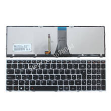 Новинка для LENOVO Z50-70 Z50-70A Z50-75 Z50-80E Z51-70 Z51-70A LAPTOP Ноутбук с английской клавиатурой с подсветкой 11S25215251 5N20H03442 25215251 2024 - купить недорого
