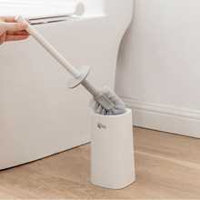 Nordic White Toilet Brush Cleaning Long Modern Eco Friendly Toilet Brush Holder Tools Brosse Toilette Bathroom Fixture DF50MT 2024 - buy cheap