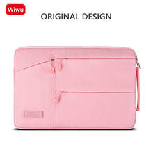 For MacBook Pro Air 13 15 Shockproof Laptop Sleeve Business Luxury Laptop Bag Case New 12 13.3 14.1 15.4 15.6 inch Notebook Bag 2024 - buy cheap
