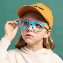 Vintage Blue Light Kids Glasses Prescription Children Boy Girls Computer Tranparent Flexible Optical Frame Anti Filtter Eyeglass 2024 - buy cheap