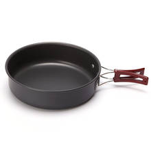 Camping Fry Pan Multifunction Outdoor Camping Campfire Pot Picnic Middle Frying Pan Fry Pan Portable Single Pot #A 2024 - buy cheap