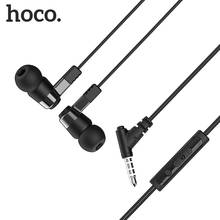 HOCO M52 In Ear Earphone Earbud Control Wired Earphones Headset with Mic for iPhone 6 Samsung Huawei Xiaomi 3.5mm Wire Earphone 2024 - buy cheap