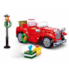 Locking City Gift Car 153PCS Building Blocks Luxury Cars Educational Toys Assembly Accessories And Disassembly For Citys Model 2024 - buy cheap