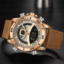 NAVIFORCE-reloj de cuarzo deportivo para hombre, cronógrafo de lujo, a la moda, con indicador de fecha, resistente al agua 2024 - compra barato