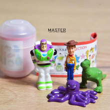 Figuras de Toy Story de Disney, Woody, Buzz Lightyear, Green Rex, dinosaurio, postura, Anime, en miniatura, Colección, 1 Juego 2024 - compra barato