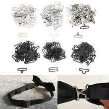 20/50 Sets Bow Tie Hardware Clip Metal Hook Sewing Fasteners for Necktie Strap Luggage Outdoor Home Textiles Clothes 2024 - buy cheap