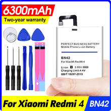 Batería Bn42 Bm47 Bn40 Bn44 Bn35 para Xiaomi Redmi 4 4pro 3 3S 3x4x5 Plus 6300mah 2024 - compra barato