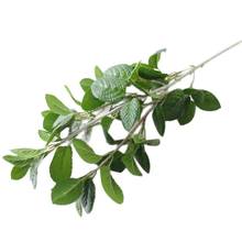 Caliente 6 uds falso tallo único menta ramo de hojas simulación Mentha hojas de menta verde decoración Artificial planta verde 2024 - compra barato